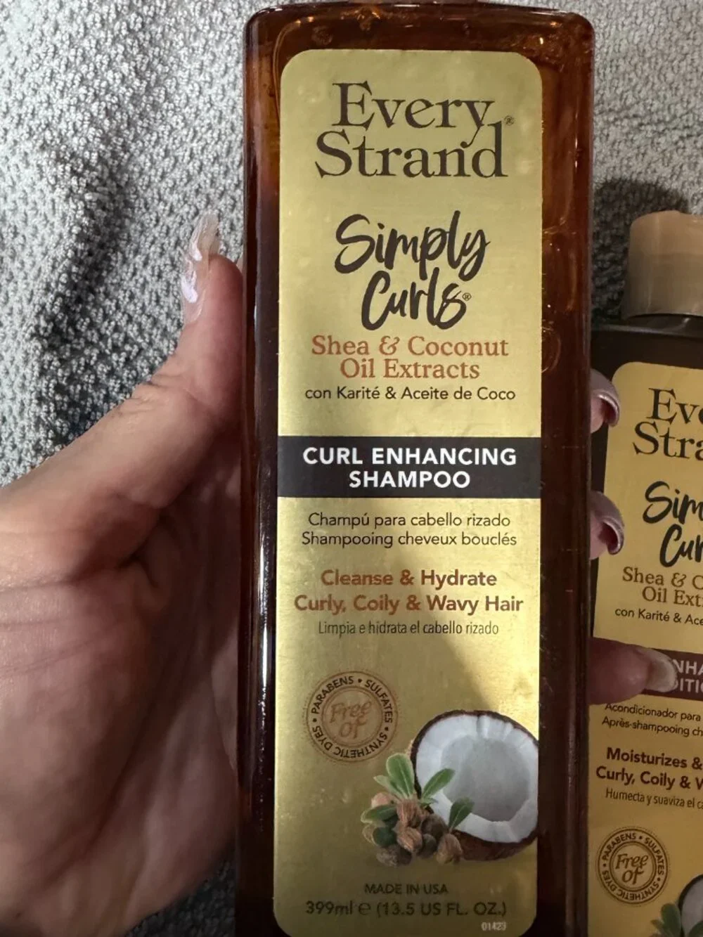 Every Strand Simply Curls Curl Enhancing Shampoo and Conditioner Set 13.5 oz New